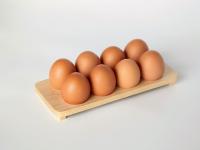 Деревянная подставка для куриных яиц