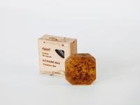 Натуральное мыло "Алтайская хвоя" в подарочной упаковке Коробка буковый шпон, джутовый шнур